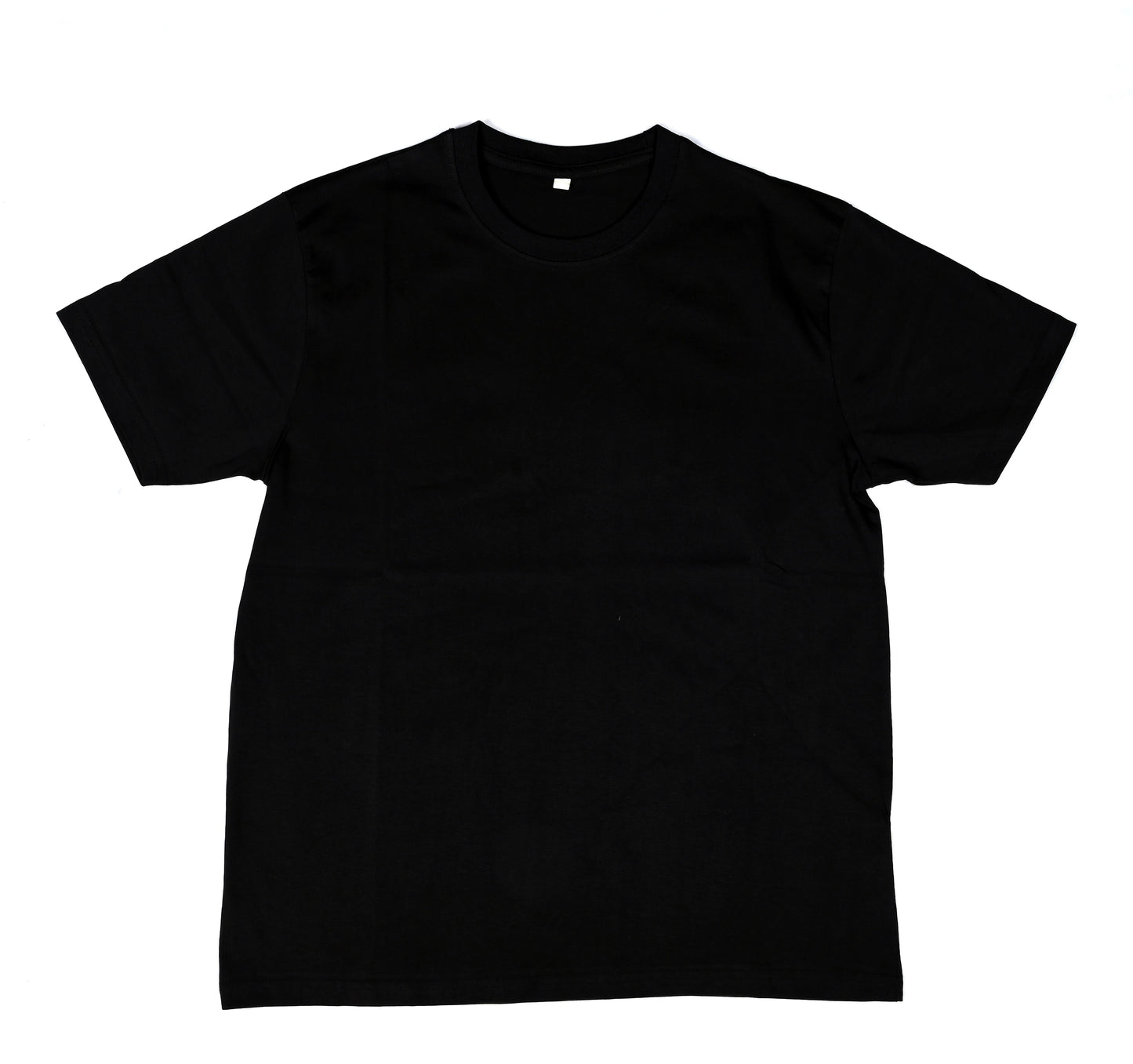 Black Plain Half Sleeves T-Shirt