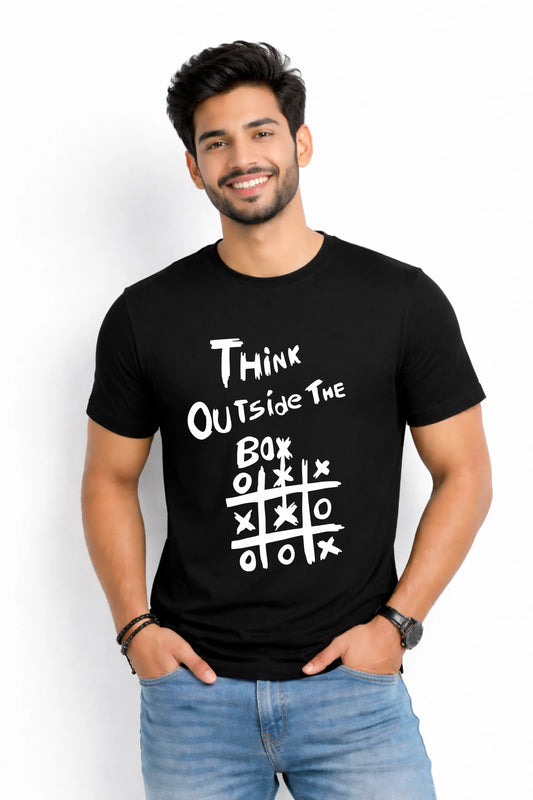 Think Outside The Box Graphic T-Shirt