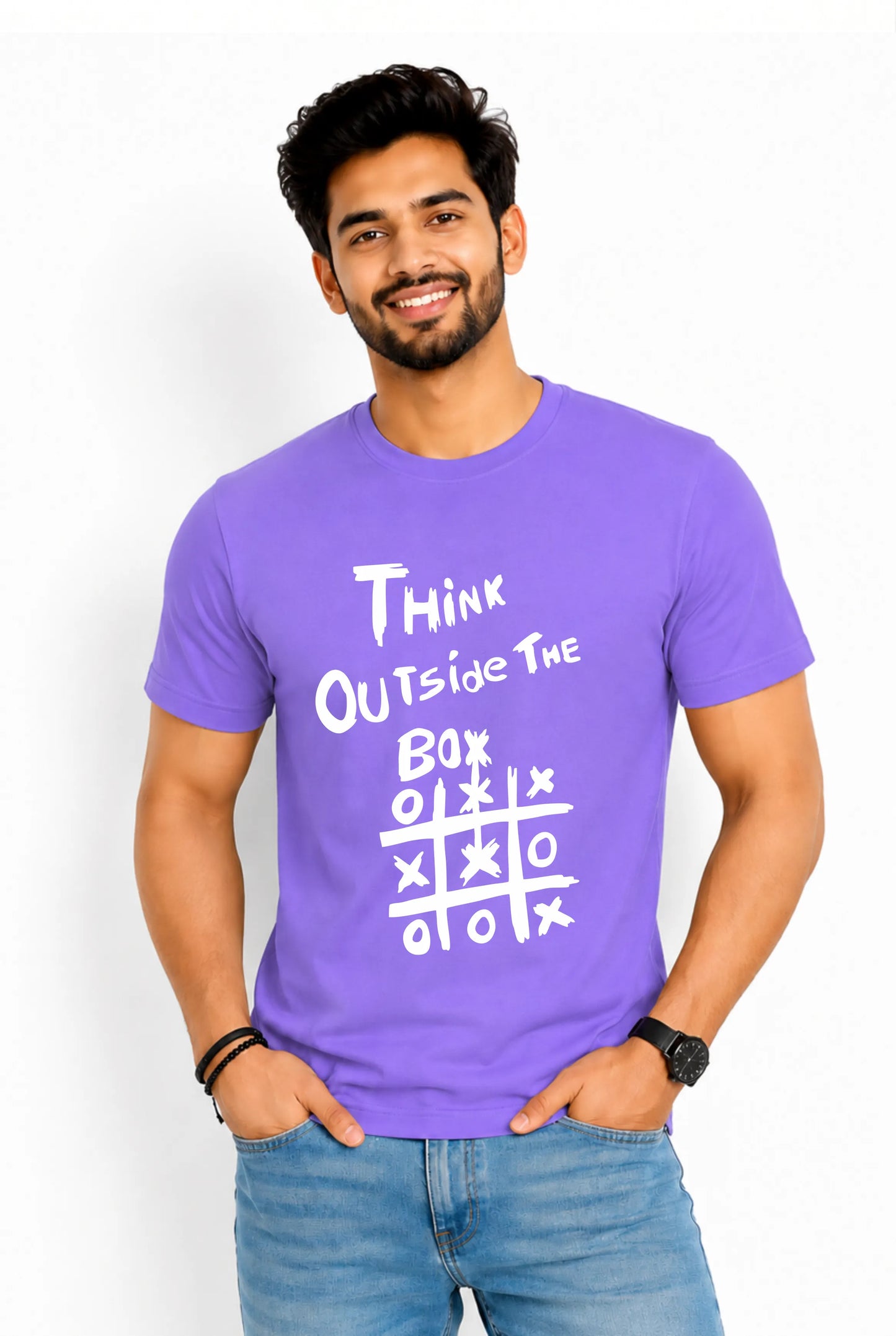 Think Outside The Box Graphic T-Shirt