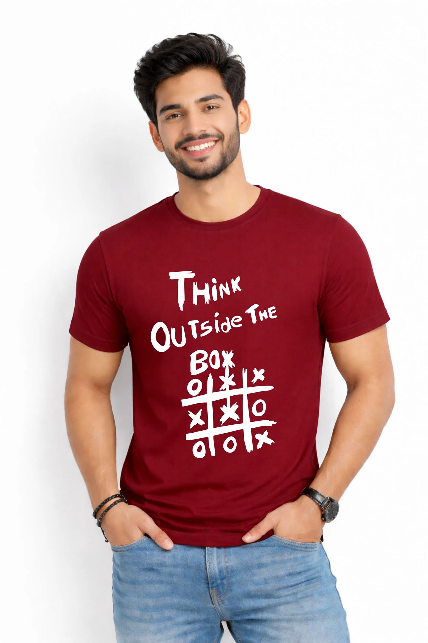 Think Outside The Box Graphic T-Shirt