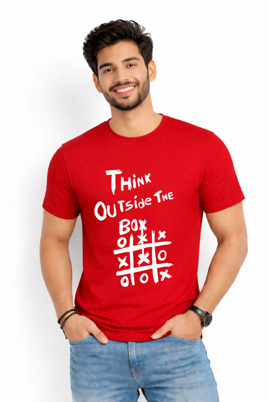 Think Outside The Box Graphic T-Shirt