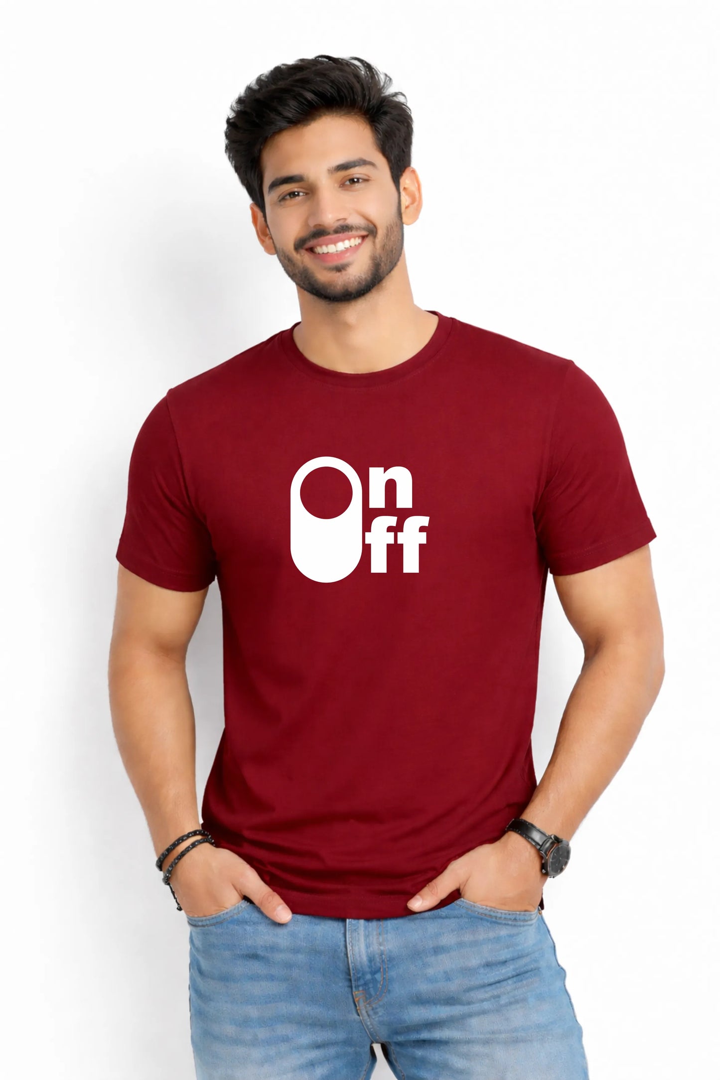 On/Off Graphic T-Shirt