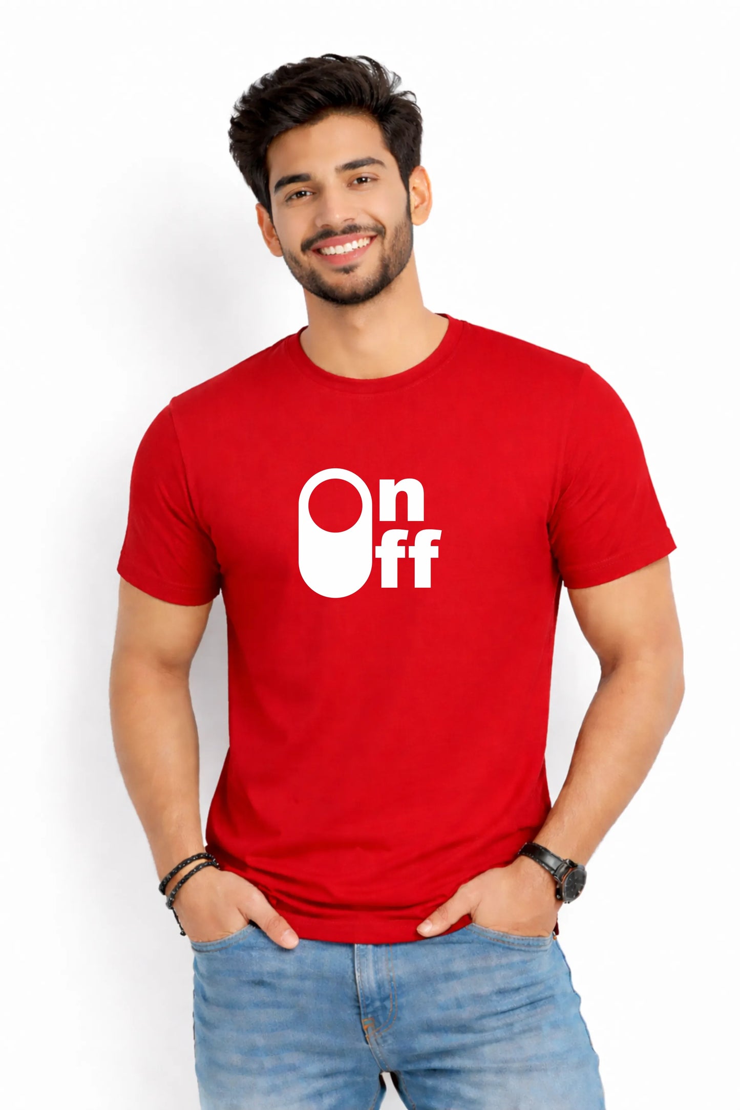 On/Off Graphic T-Shirt