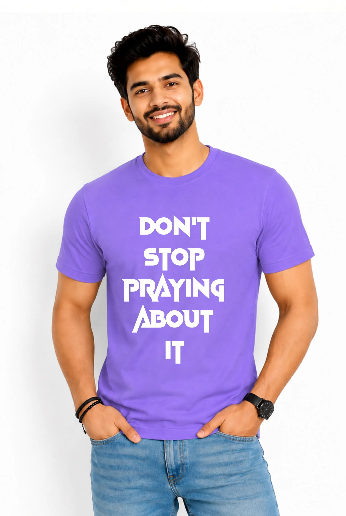 Don't Stop Praying About It – Graphic T-Shirt