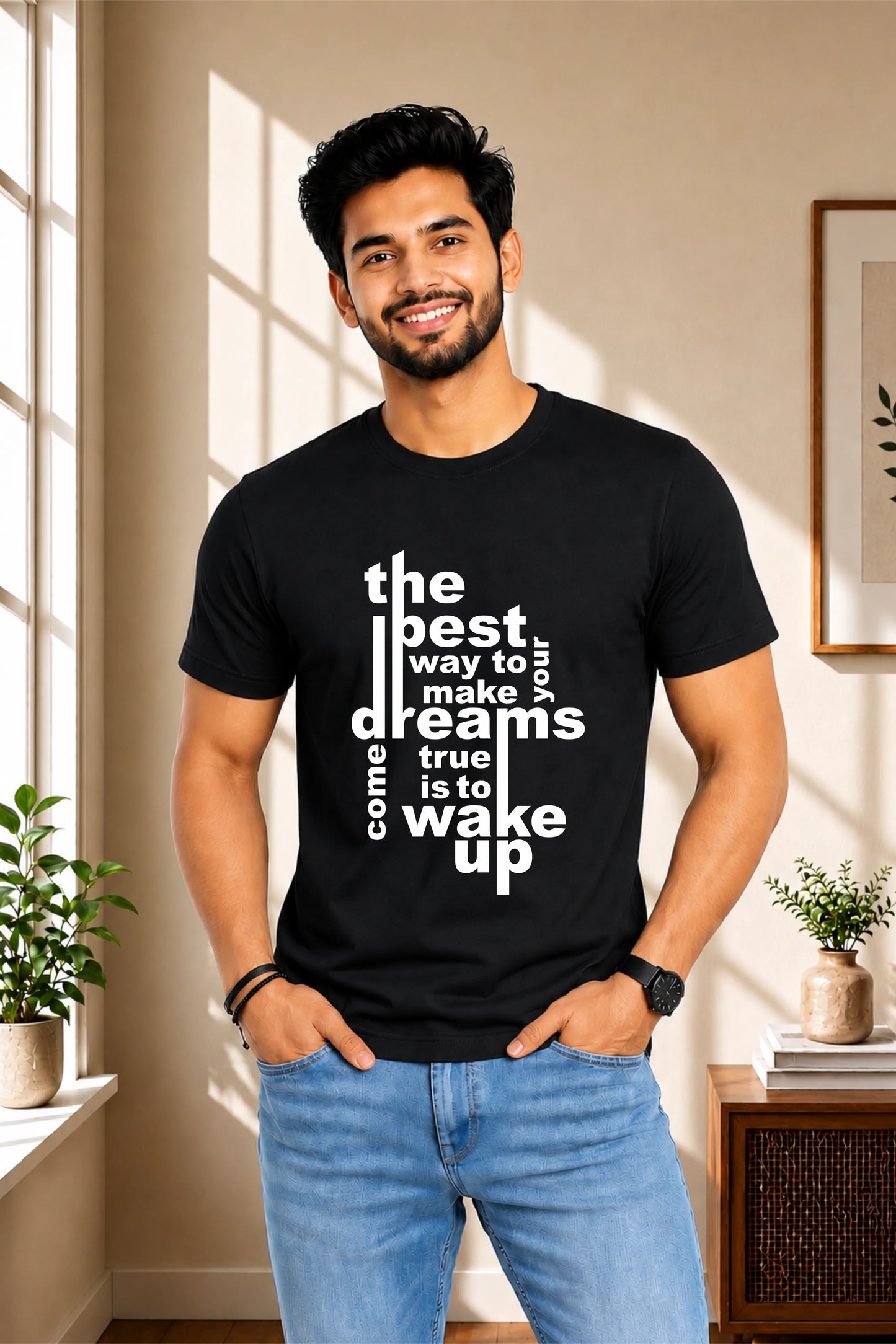 Wake Up Dreams Graphic T-Shirt