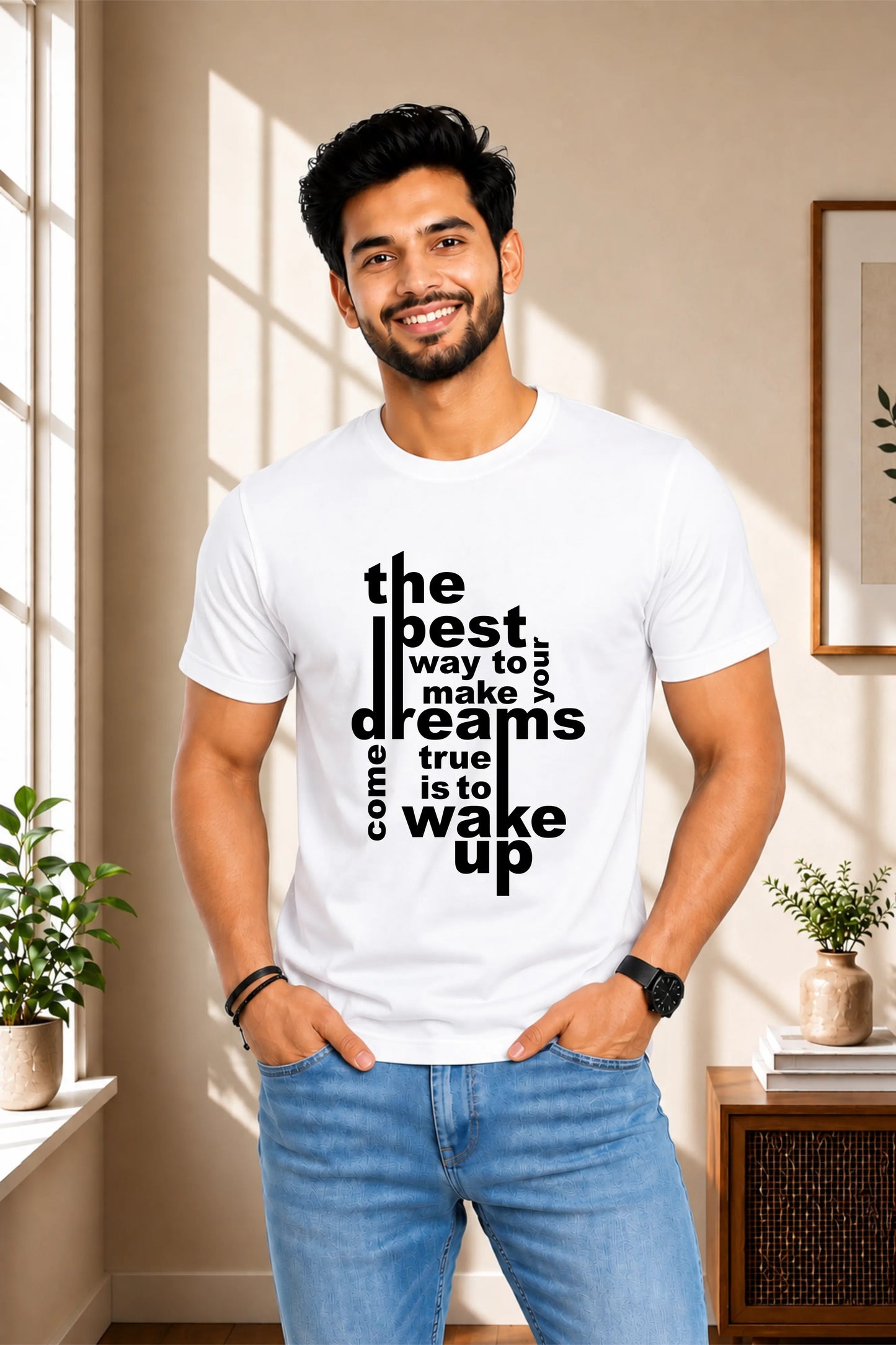 Wake Up Dreams Graphic T-Shirt
