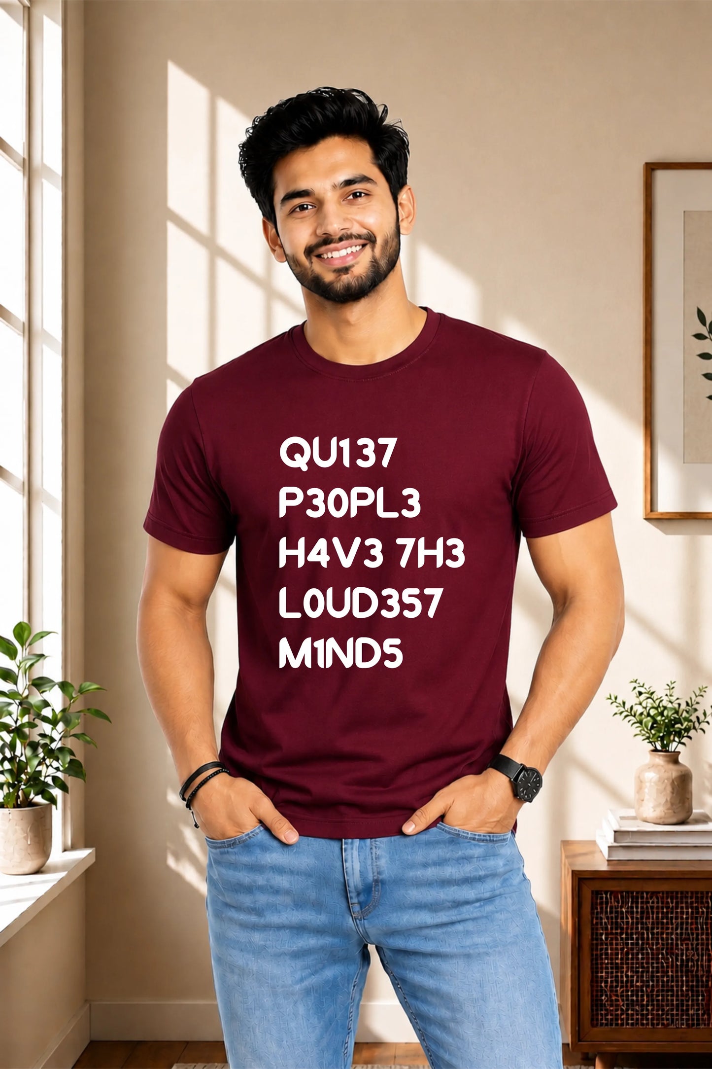 Quiet People Have the Loudest Minds Graphic T-Shirt
