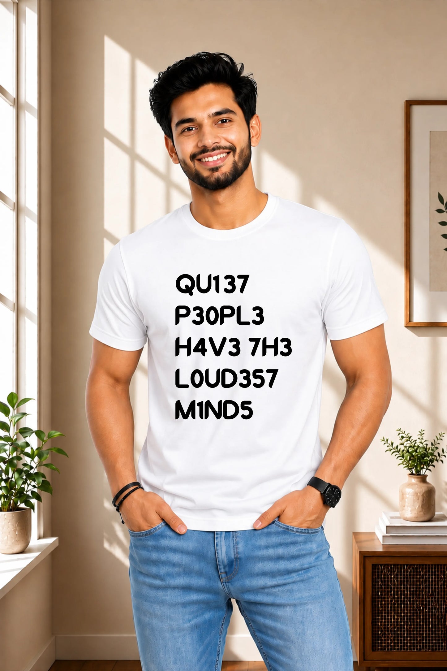Quiet People Have the Loudest Minds Graphic T-Shirt