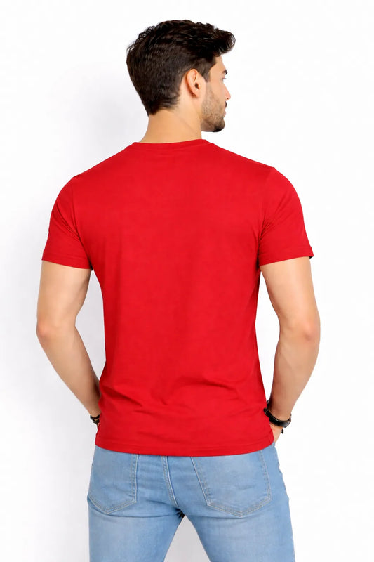Men's Plain Half Sleeve T-Shirt
