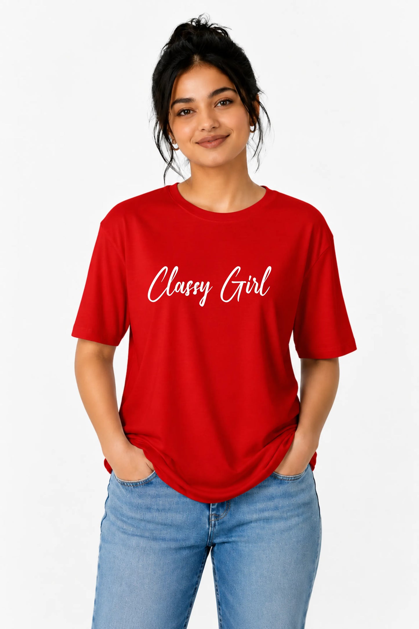 Classy Girl Oversized Graphic Tee