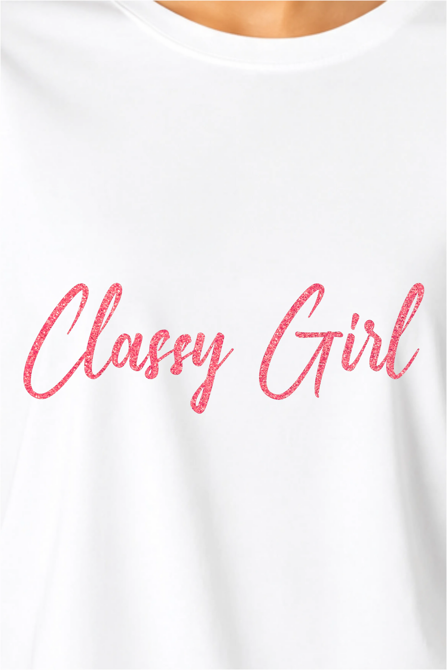 Classy Girl Oversized Graphic Tee