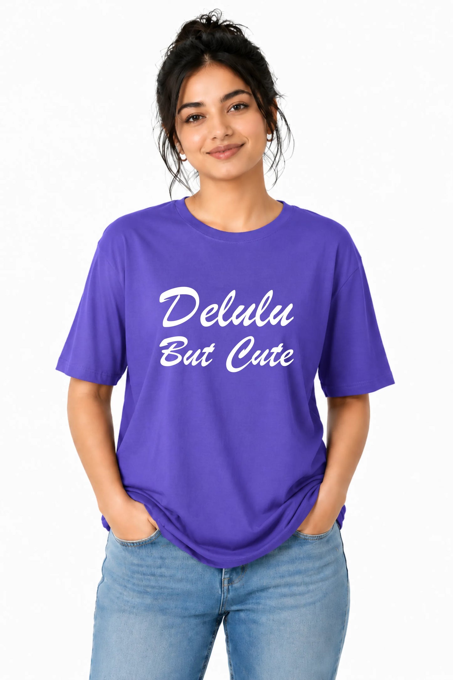 Delulu But Cute Oversized T-Shirt