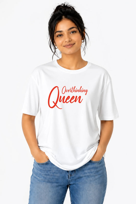 Overthinking Queen Oversized T-Shirt