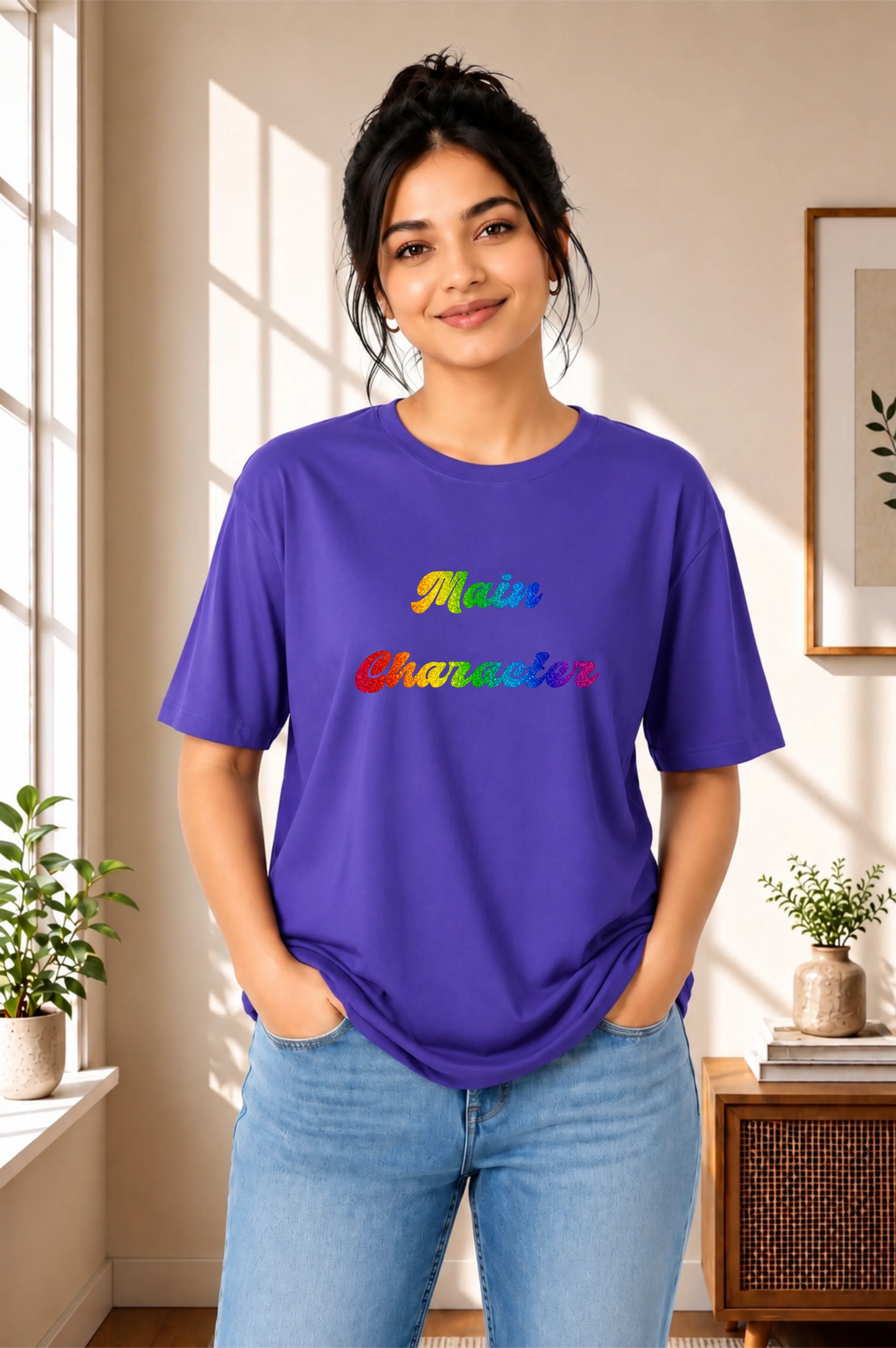 Main Character - Oversized Graphic T-Shirt