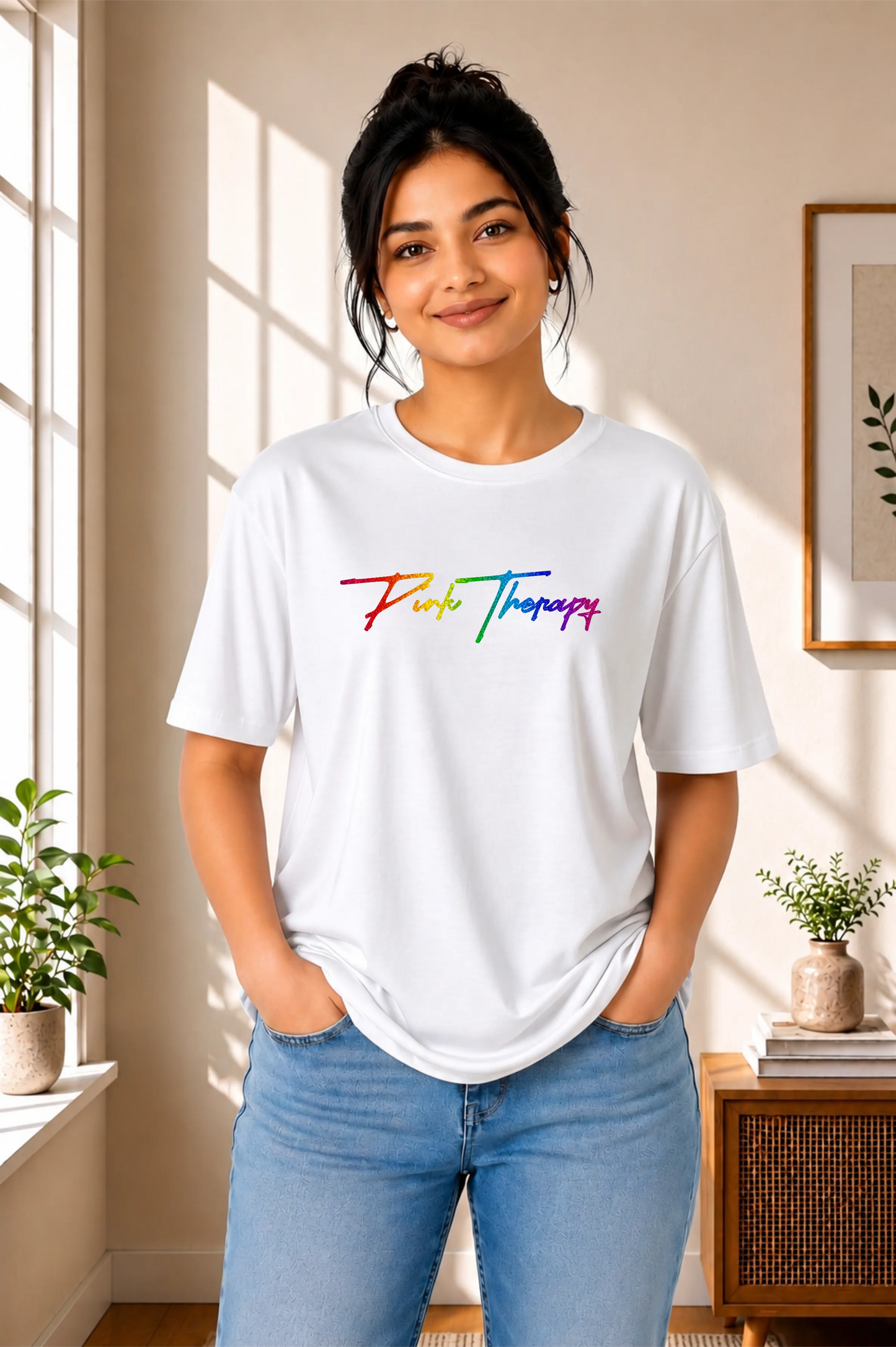 Pink Therapy Oversized T-Shirt