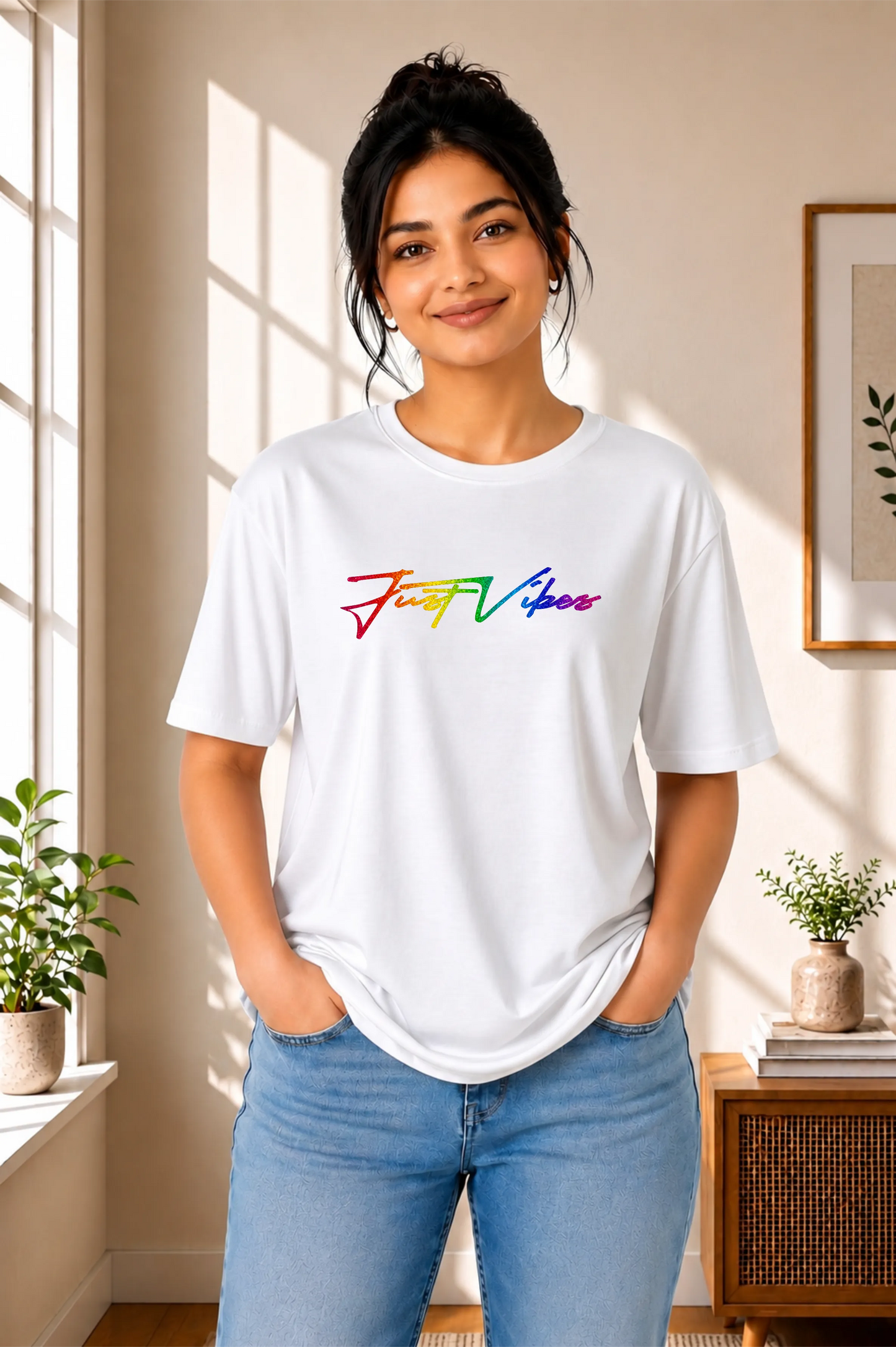 Just Vibes Oversized T-Shirt