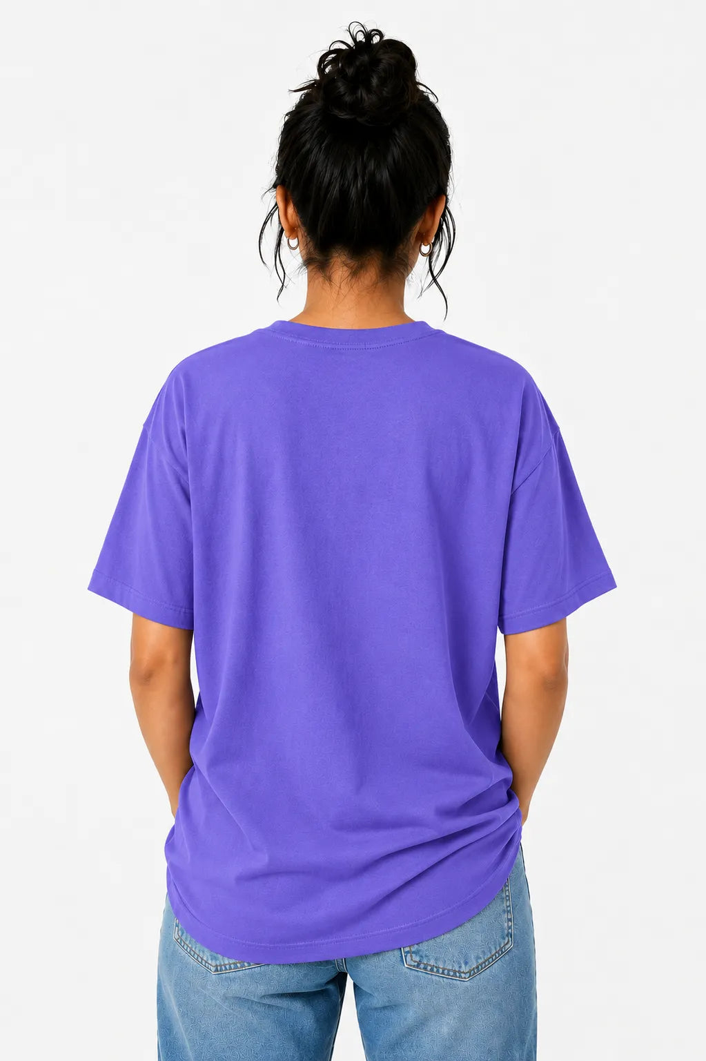 Women's Oversized Plain T-Shirt